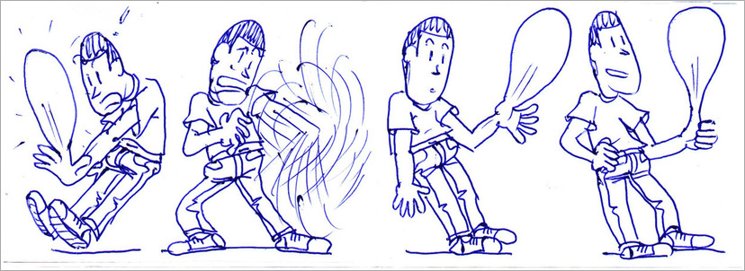 comic strip Philippe Gardien